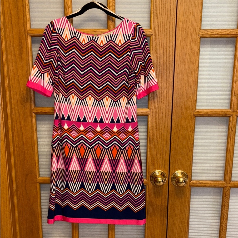 EUC Eliza J Sheath Midi Dress with Bateau Neckline